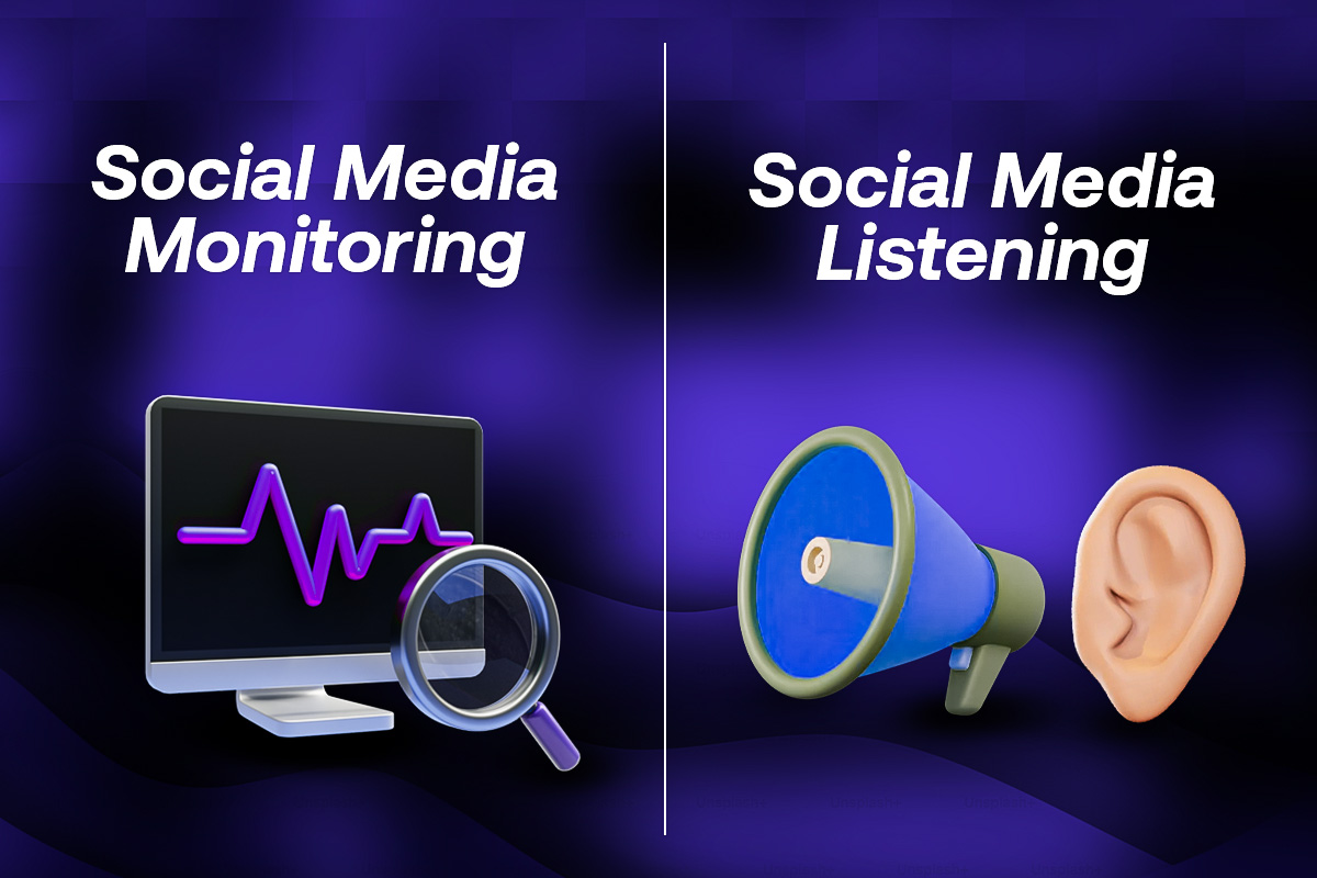 Social Media Monitoring vs. Social Listening: How to Use Both