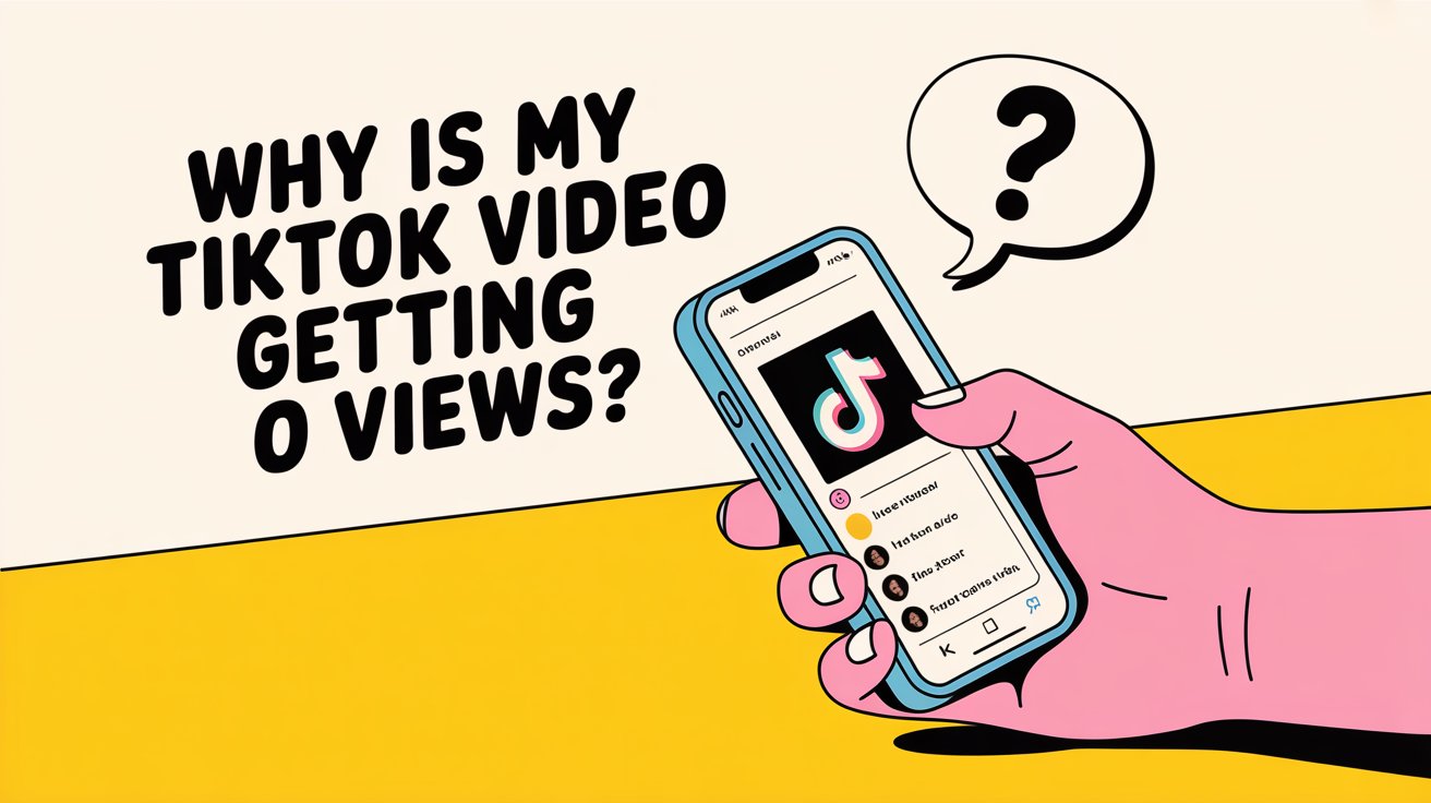 Cover Image for Why Is My TikTok Video Getting 0 Views? (2025 Guide)